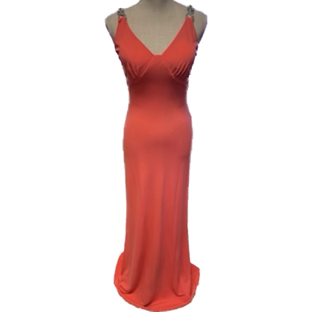 Nicole Bakti Formal with Antique Crystal Shoulders
